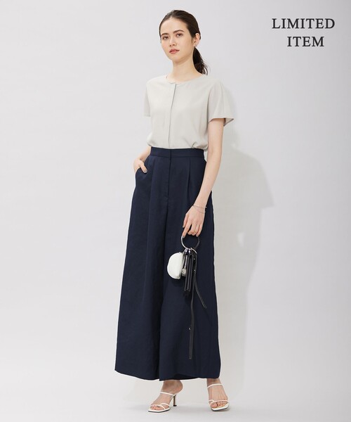 「ICB」 パンツ 44 イエロー レディース_画像5