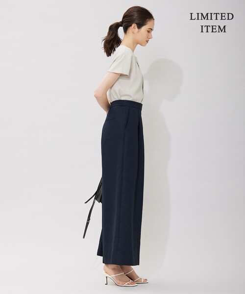 「ICB」 パンツ 44 イエロー レディース_画像6