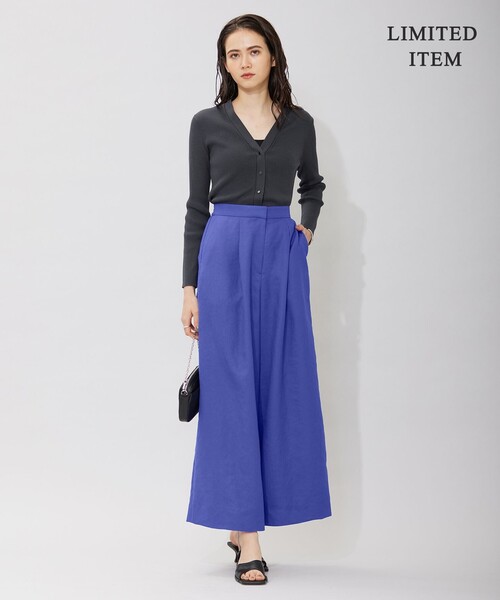 「ICB」 パンツ 44 イエロー レディース_画像8