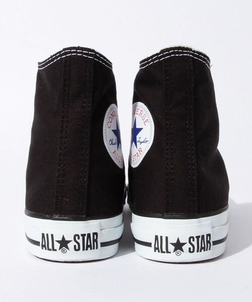 CONVERSE ALL STAR BEAMS ブラック CONVERSE〉のMADE IN JAPANの『ALL STAR』である『CANVAS ALL