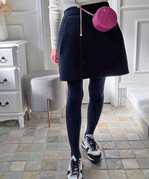 その他 myu Myu（ミュー） スカート ボンディングタック入りミニスカート