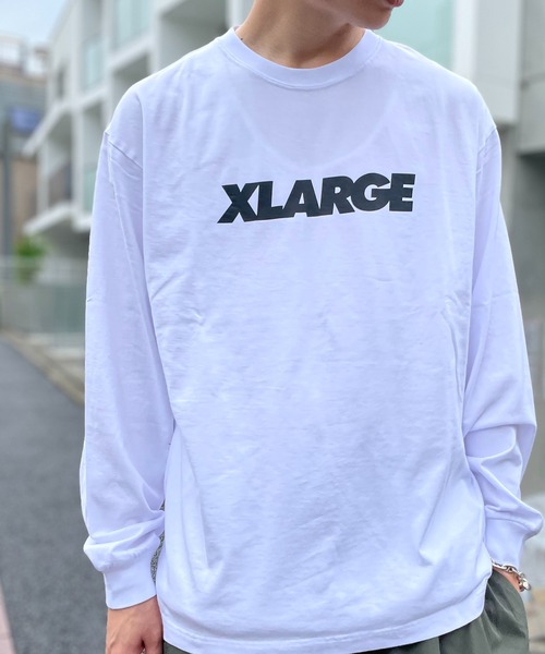 【X-Large】ロゴ スウェットシャツ【送料関税込】 X-Large(エクストララージ) スウェット・トレーナー(メンズ