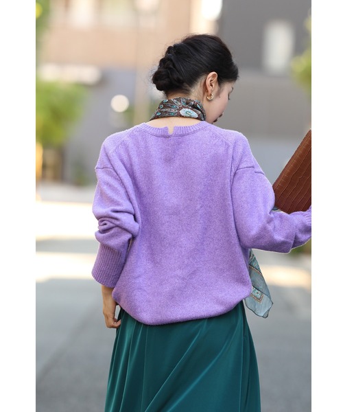 ニット セーター 大人のカラーニット入門 レディース cawaii ニット セーター 大人のカラーニット入門 レディース