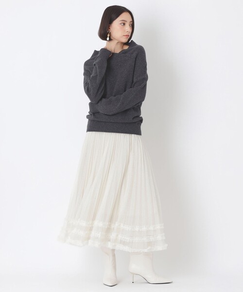 ニット ウール デザインニット ウール