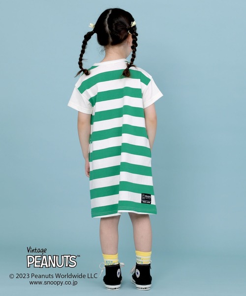 trois lapins kp ワンピース 「PEANUTS」スヌーピーコラボ ボーダー