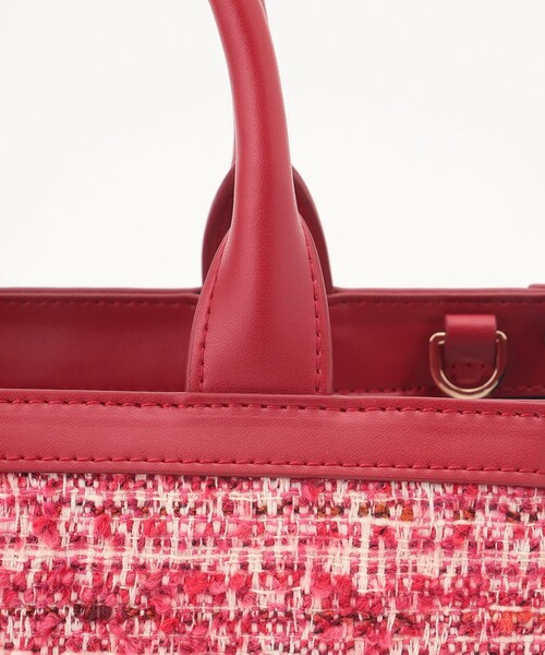 TOCCA トートバッグ CAMELOT TWEED BAG ツイードバッグ TOCCA トートバッグ CAMELOT TWEED BAG ツイードバッグ