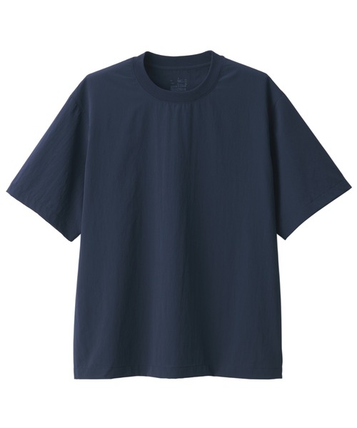 無印良品 tシャツ 風を通すストレッチ半袖Tシャツ メンズ