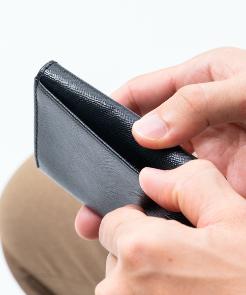 MURA（ムラ） 名刺入れ サフィアーノレザー 本革 名刺入れ メンズ