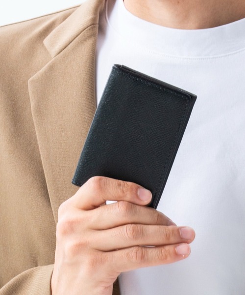 MURA（ムラ） 名刺入れ サフィアーノレザー 本革 名刺入れ メンズ