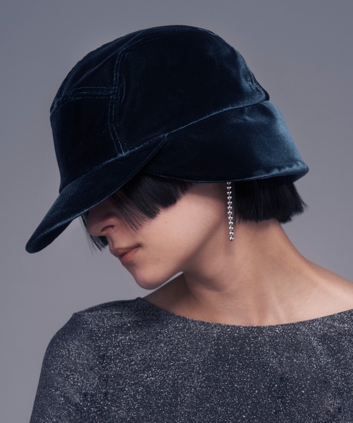 IRIS47（イリスフォーセブン） キャップ 帽子 「IRIS 47」velvet cap