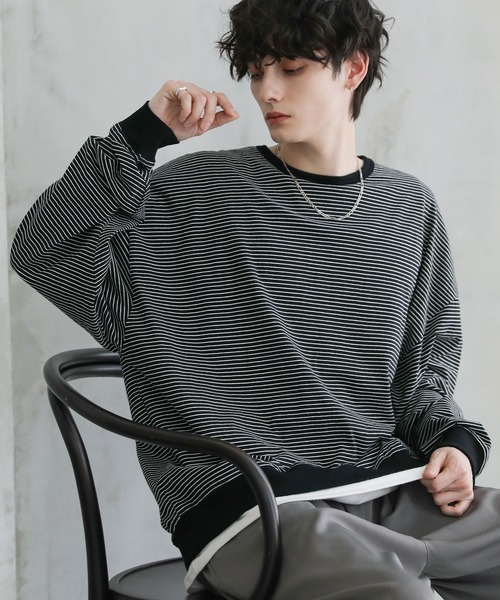 ASTRONOMY tシャツ ドルマンスリーブポンチクルーネックプルオーバー