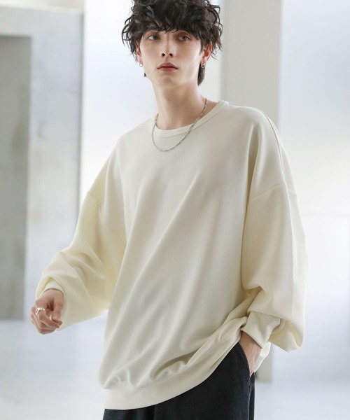 メンズ サガミンク GOLDIANA グラマミンク ドルマンスリーブ XL相当 ASTRONOMY tシャツ ドルマンスリーブポンチクルーネックプルオーバー