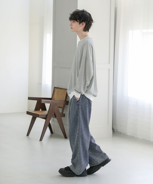 ASTRONOMY tシャツ ドルマンスリーブポンチクルーネックプルオーバー 