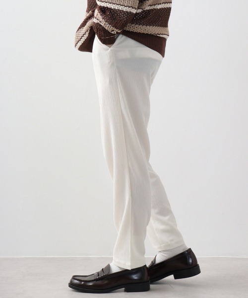 EVOLUTION スラックス Drape easy pants / ドレープ イージー