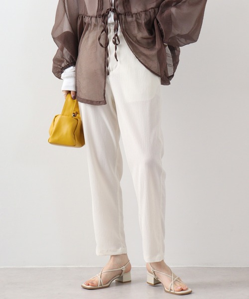 EVOLUTION スラックス Drape easy pants / ドレープ イージー