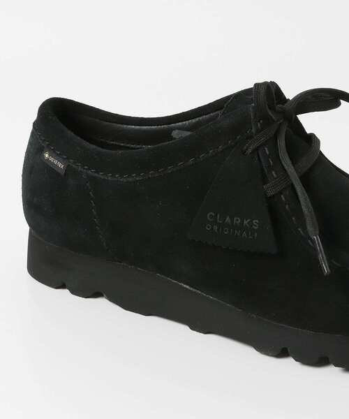 靴 CLARKS WallabeeGTX Clarks Originals Wallabee Gore-Tex - Black 26179251-BK