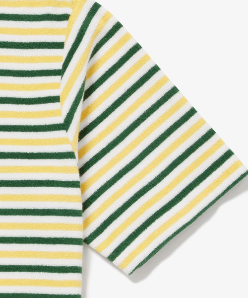 【新品】ラコステハイゲージパイル地ボーダーTシャツ ラコステ LACOSTE ハイゲージパイル地ボーダーTシャツ