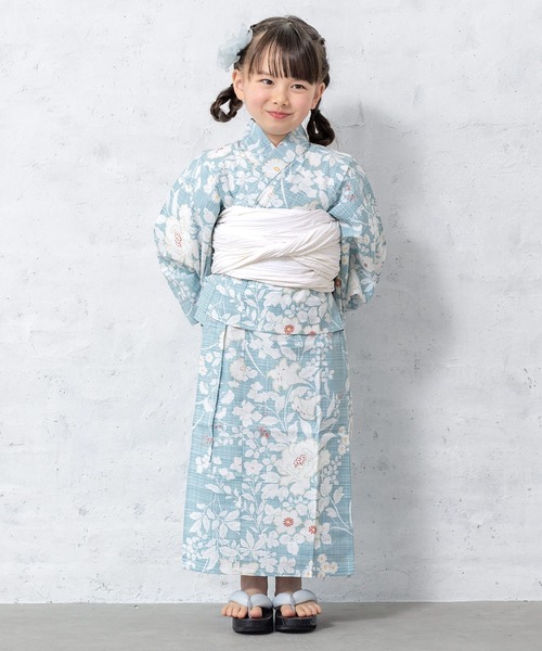 SOU-SOU 浴衣 紺色　キッズ　130センチ SOU-SOU 浴衣 紺色 キッズ 130センチ