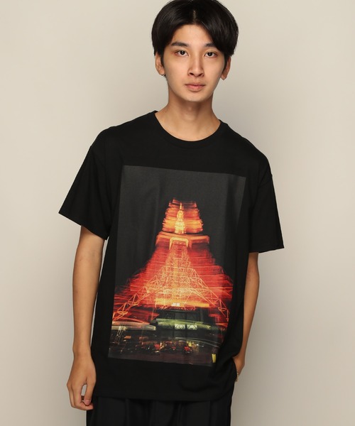 YEN TOWN MARKET tシャツ 「Jiro Konami」小浪次郎 東京タワー Tシャツ