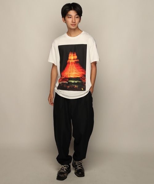 YEN TOWN MARKET tシャツ 「Jiro Konami」小浪次郎 東京タワー Tシャツ