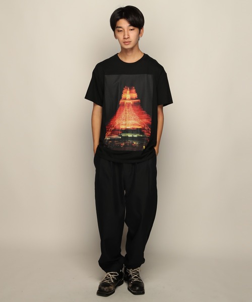 YEN TOWN MARKET tシャツ 「Jiro Konami」小浪次郎 東京タワー Tシャツ