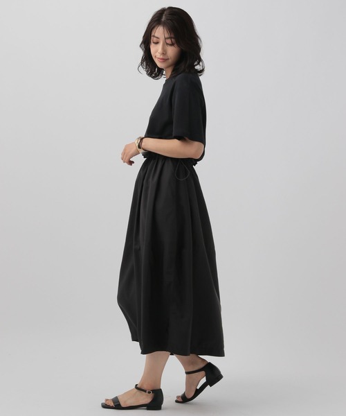 Elura（エルーラ） ワンピース コンビギャザーワンピース/128747