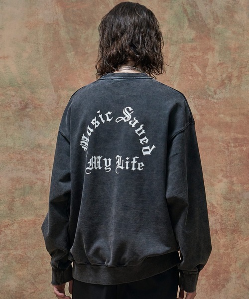 スウェット・トレーナー IONSEOUL Authentic Dyeing MTM OY/オーワイ』 PIGMENT DYED HEART LOGO MTM/ピグメントダイド