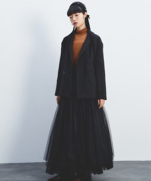 PERNA（ペルナ） ジャケット テーラードジャケット レオパードジャ