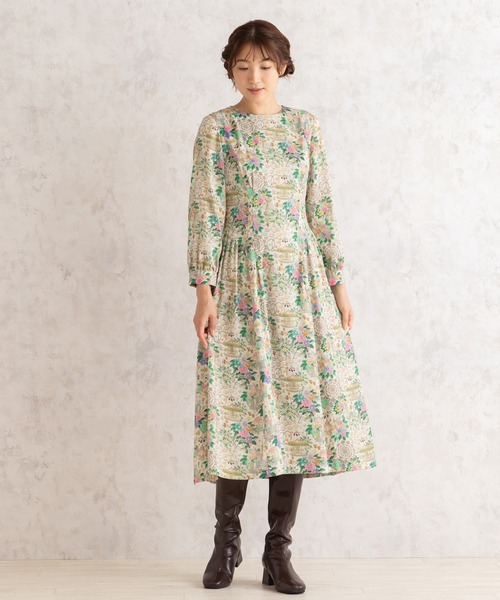 Jolly Poupee ワンピース 「22fabric」デコレーションパーク