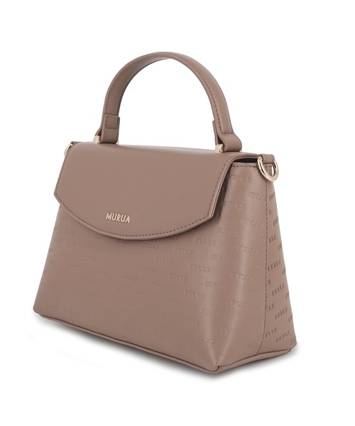 ハンドバッグ MURUA(ムルーア)2WAYハンドバッグ ショルダーバッグ MR-B1314 muエンボス