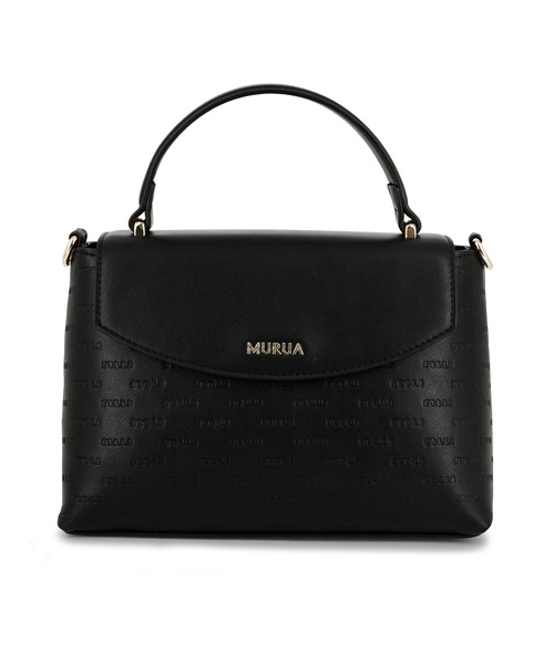ハンドバッグ MURUA(ムルーア)2WAYハンドバッグ ショルダーバッグ MR-B1314 muエンボス