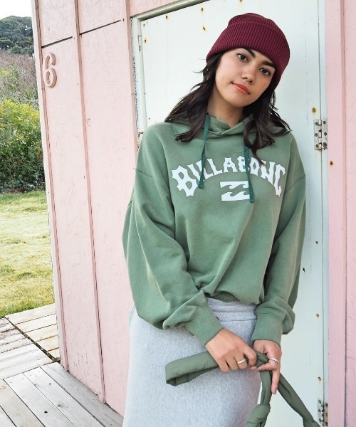 BILLABONG（ビラボン） パーカー レディース ARCH LOGO SWEAT PARK 
