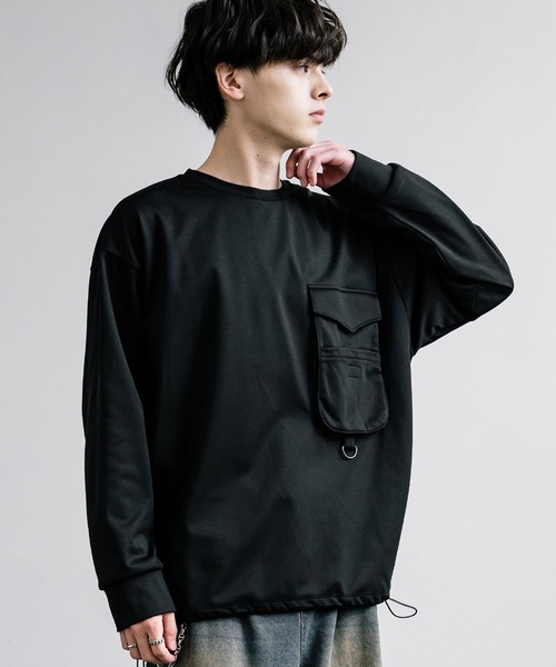 Rocky Monroe tシャツ 裏起毛カットカルゼ ドローコードロンT