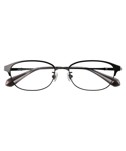 Zoff（ゾフ） 伊達メガネ メガネ 眼鏡 ウエリントン型メガネ