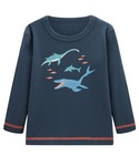 tシャツ やわらか長袖Tシャツ(恐竜) キッズ...の詳細画像1