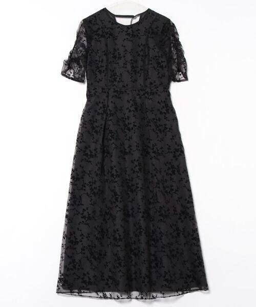 【美品】フロッキーパイピングドレス kaene 結婚式 サイズ38 カエン 美品】フロッキーパイピングドレス kaene 結婚式 サイズ38