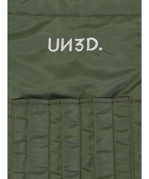 UN3D. トートバッグ MA-1 POCKET TOTE / MA-1ポケットトート