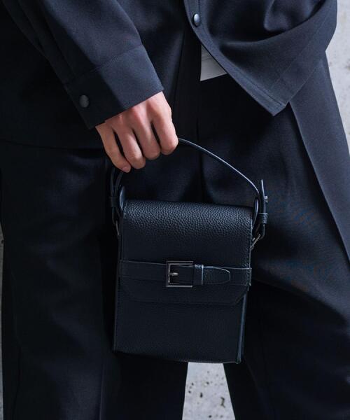 THE SHOP TK ショルダーバッグ ショルダーベルト付きミニハンドル