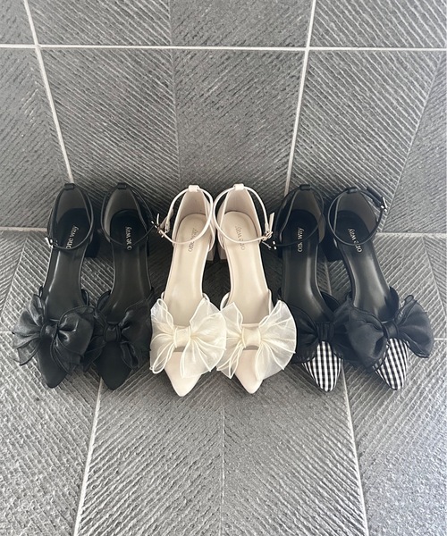 one wayザッカ パンプス リボン付きパンプス : ZOZOTOWN Yahoo!店