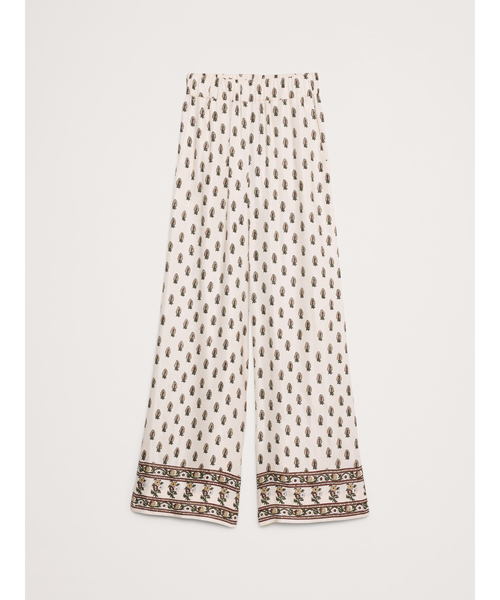 ワイドビスコースパンツ ZARA ORIGINS ザラ ワイドレッグコットンビスコースパンツ
