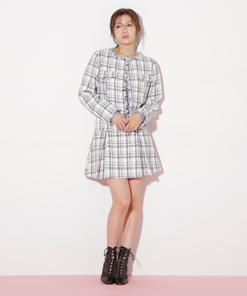 JILL STUART ツイード　ジャケット カラーミックスツイードジャケット | ジル スチュアート(JILL