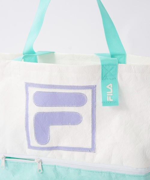 FILA(フィラ)★UNISEX_ベーシックトートバッグ_2色 FILA グレイッシュポケット2WAYキャンバストートバッグ（トート