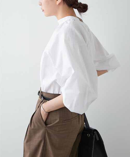 「COLLAGE GALLARDAGALANTE」 長袖ブラウス FREE ピンク レディース COLLAGE GALLARDAGALANTE 「COLLAGE GALLARDAGALANTE」 長袖