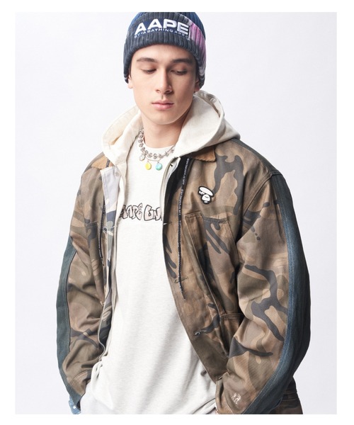 AAPE BY A BATHING APE（エーエイプバイアベイシングエイプ） ブルゾン