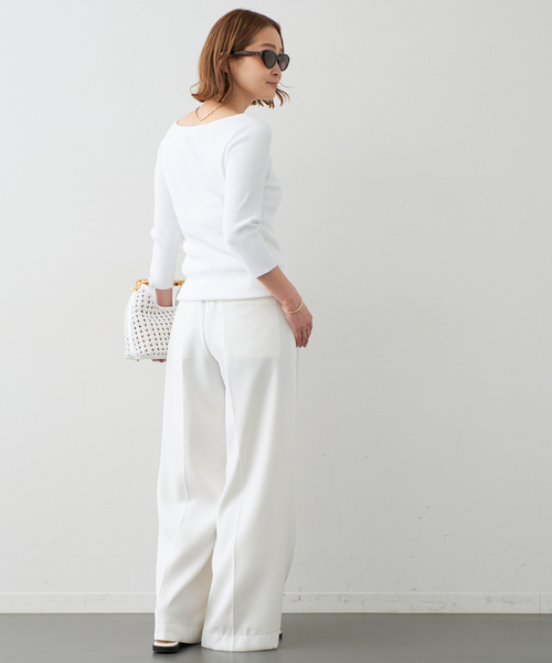 Deuxieme Classe ニット セーター *Eloise ボートネック
