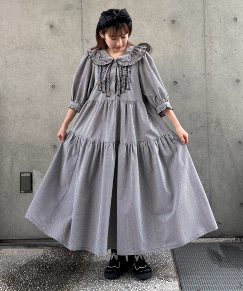 今期candy stripperSHIRLEY FRILL ドレス ワンピース 今期candy stripperSHIRLEY FRILL ドレス ワンピース