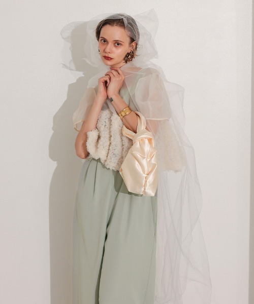 DONOBAN（ドノバン） ワンピース 「ANDRESD」swell peplum set up