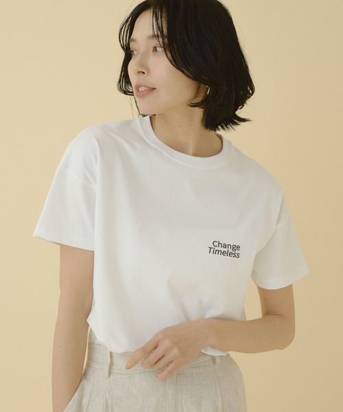 「BARNYARDSTORM」 半袖シャツ 1 オフホワイト レディース BARNYARDSTORM 「BARNYARDSTORM」 半袖Tシャツ FREE オフ