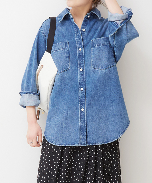 Spick＆Span 「Spick & Span」 長袖シャツ FREE ブルー