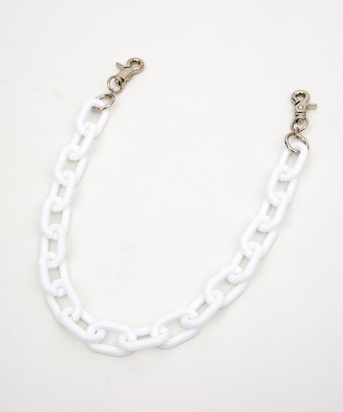 NEZCA　Swarovski　ウォレットチェーン Swarovski Dextera Chain 44mm | White | FARFETCH
